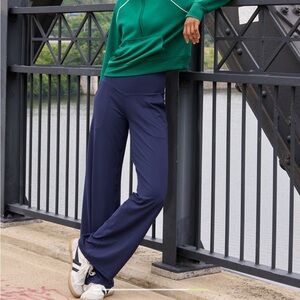 Navy Blue Aerie XTRA High Waisted Trouser size M Long